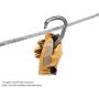 Vertigo Wire Lock - Mosquetão Trava Automática Petzl