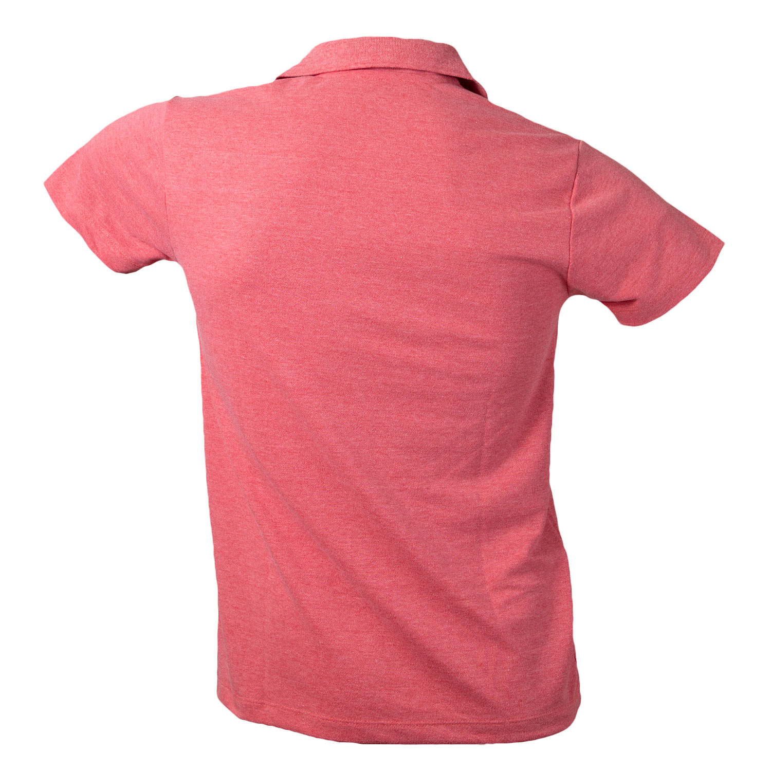 Camiseta Polo Masculina Mescla Vermelho