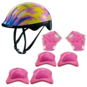 Kit De Proteção - Chamas Rosa - Zippy Toys