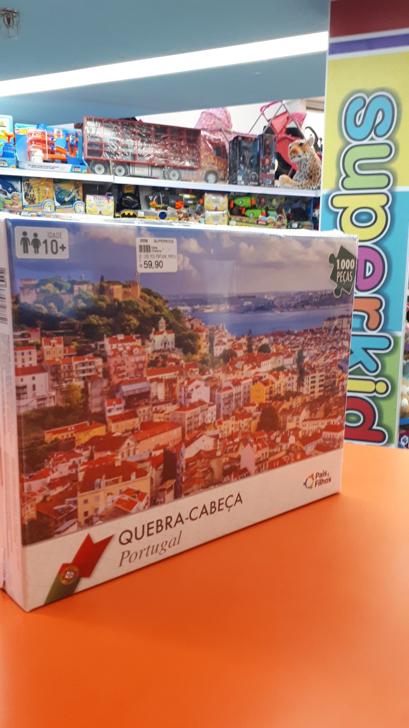 Quebra Cabeça Portugal Premium 1000 peças