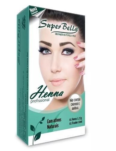 Henna Super Bella Castanho Claro 1.25g