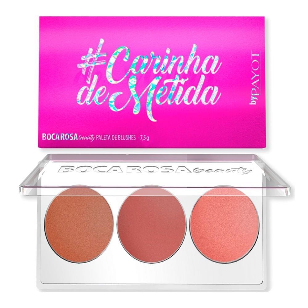 Paleta de Blush Payot Boca Rosa Beauty Carinha de Metida