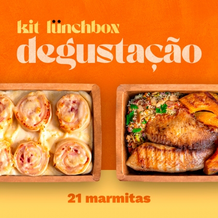 Kit Lunchbox Degustação | 21 marmitas