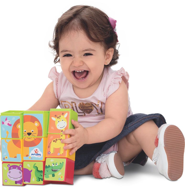 Kit de Brinquedos Educativos para Bebês Mercotoys