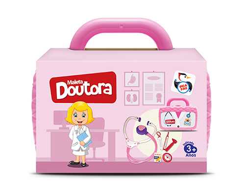 Maleta de Doutora Infantil - Brinquedos Educativos