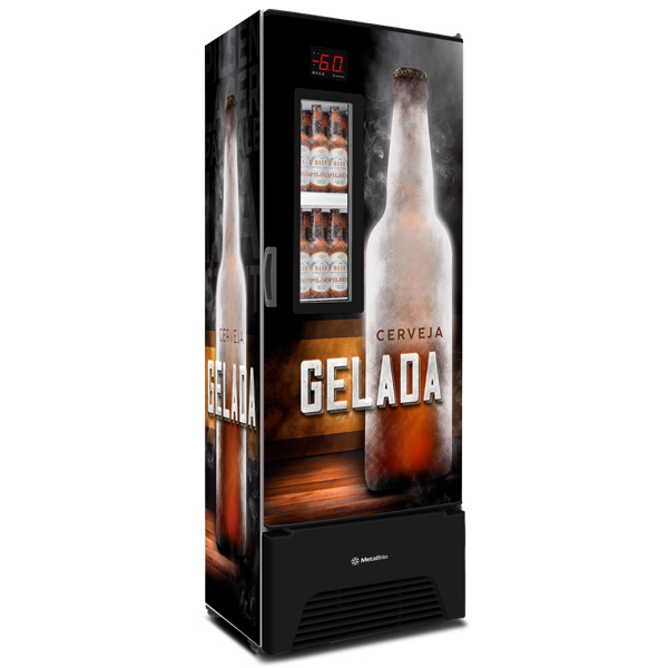 Cervejeira Porta com Visor 434 litros VN44FL-METALFRIO