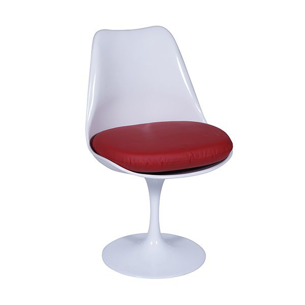 Cadeira Saarinen Branca Com Almofada Or Design