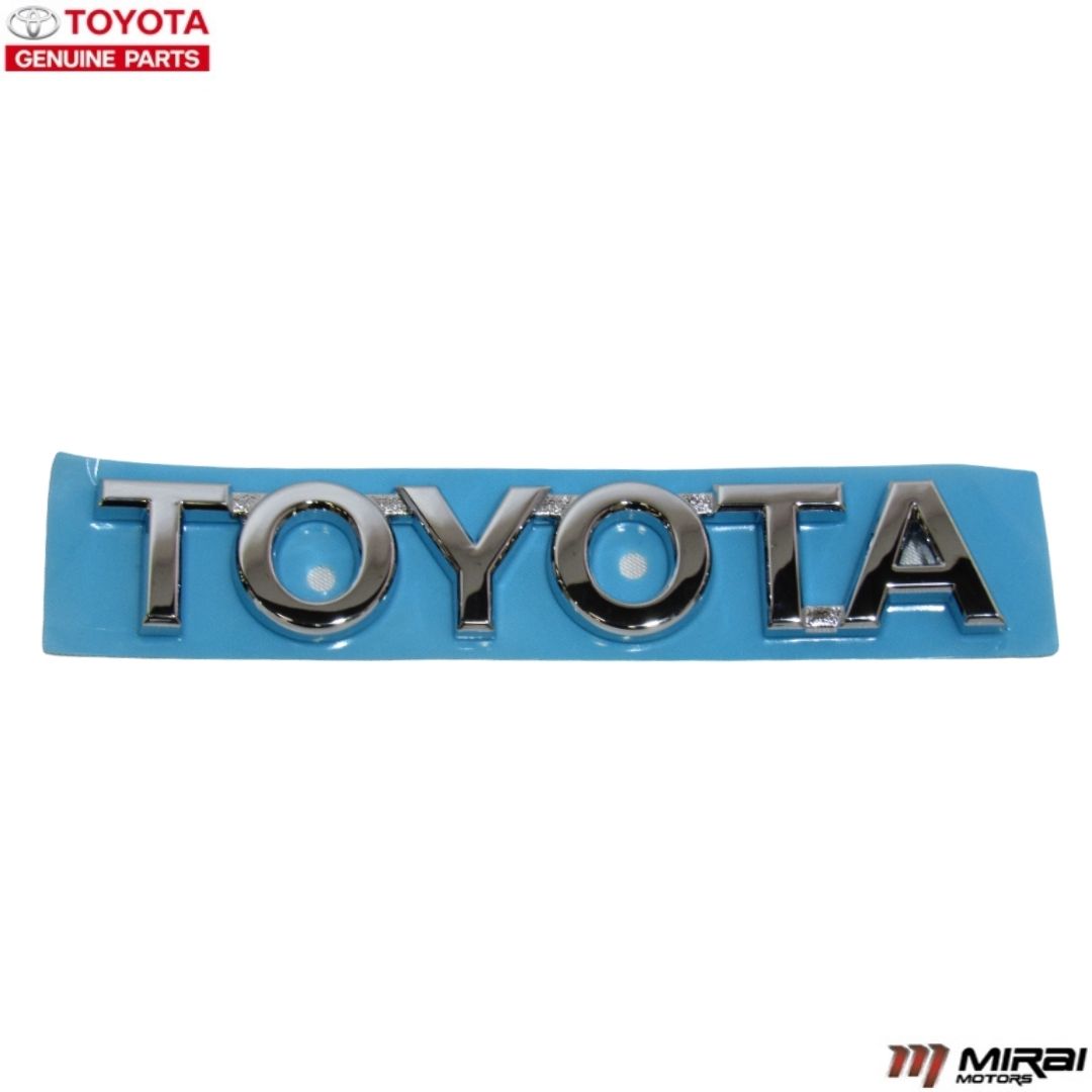Emblema da Tampa Traseira do Etios Hatch e Sedan de 2012 a 2021  - Mirai Peças Toyota