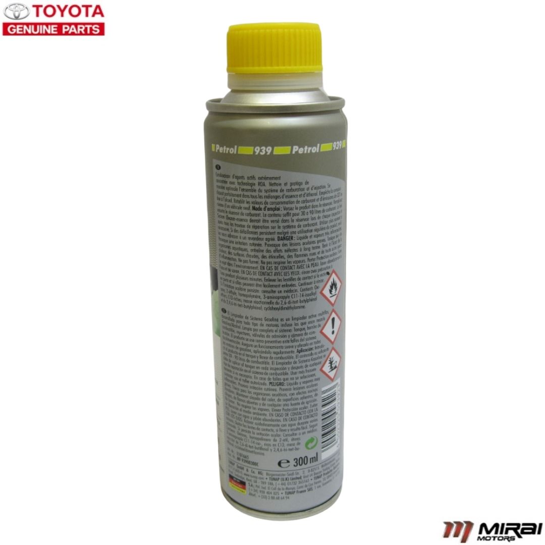 Limpeza do Sistema Gasolina/Etanol E5-E100 Tunap 939  - Mirai Peças Toyota