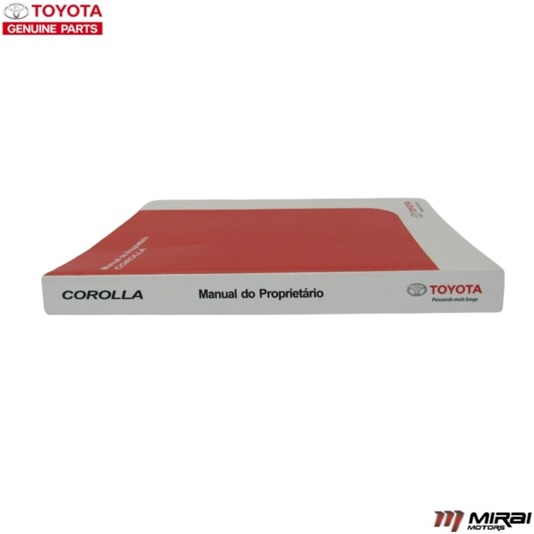 Manual do Proprietário do Corolla 2011 a 2012  - Mirai Peças Toyota