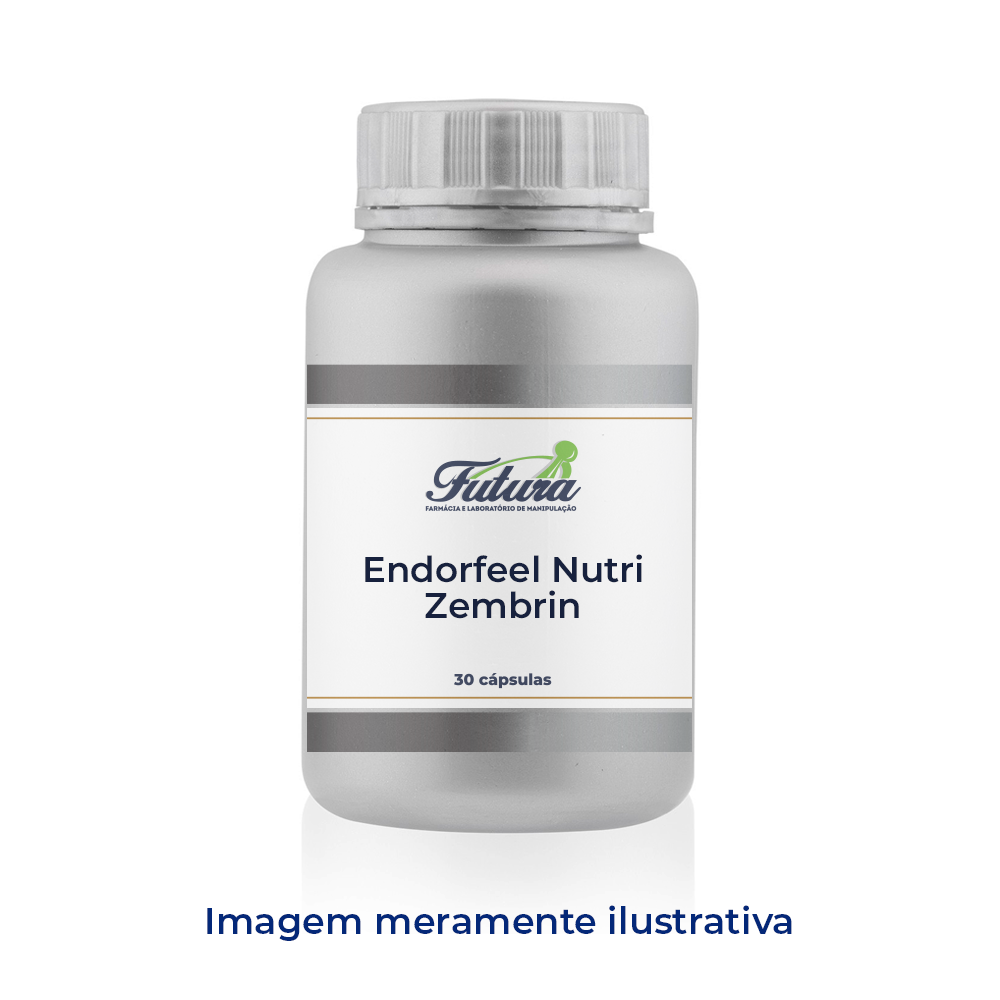Endorfeel Nutri + Zembrin - Ansiedade - Farmácia Futura - 30 Cápsulas (*) - Foto 0