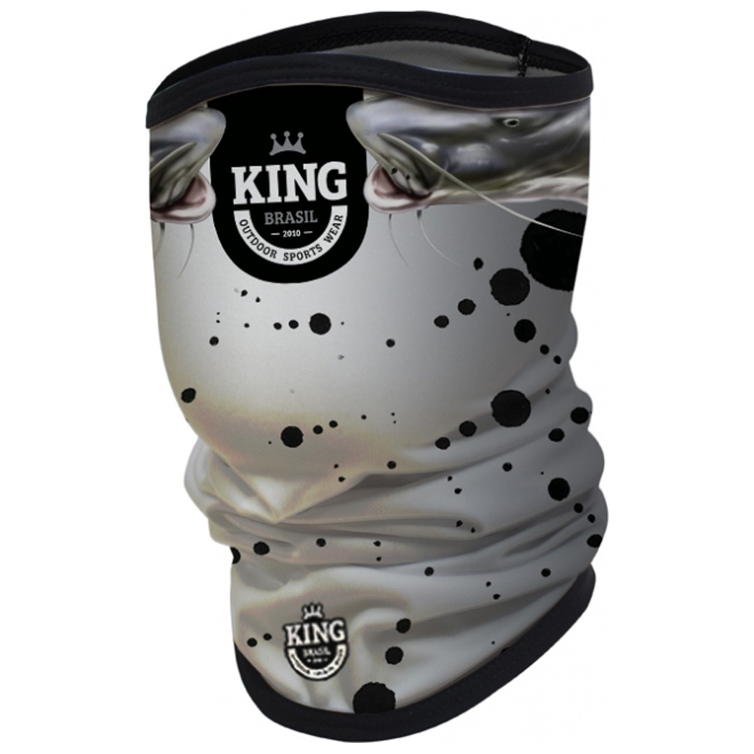 Bandana Mascara Pesca King com Proteção Solar UV 11 Pintado