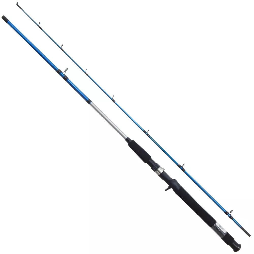 Vara Pesca Carretilha Shimano Cruzar 2602B 1,80m 8-16 Lbs  2 Partes Azul