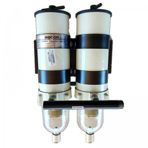 filtro de óleo combustível separador d'água racor sem válvula de bypass - pn 73/1000fh