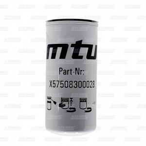 filtro de óleo combustível mtu 12v1600g20s - pn X57508300028