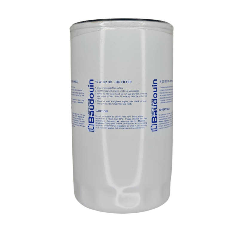 filtro do óleo lubrificante baudouin 6m21g400/460 - pn 612630010506