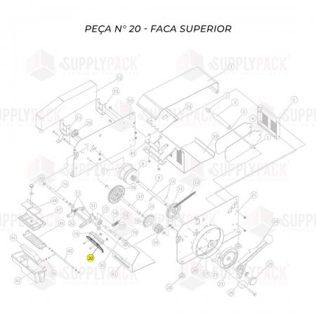Cortador Superior - DFG-99 Supplypack