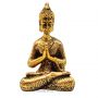 Combo Buda + Castiçal + 7 Pedras dos Chakras + Incenso Canela natural - E