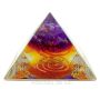 Orgonite Pirâmide de Ouro de Saint Germain: Um Objeto que Transmuta Energias Negativas em Positivas Ametista