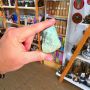 Pedra Bruta de Amazonita Unitária Cristal Natural - M