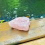 Pedra Bruta de Quartzo Rosa Natural Cristal Amor G-3