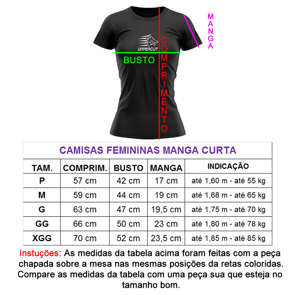 Kit 2 Camisas Dry Fit UV-50+ - Caveiras - Feminina - Kt38