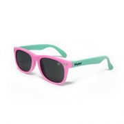 Óculos de Sol Flexível Polarizado e Proteção UV400 - Rosa/Verde Água - 4 a 8  anos - Kidsplash