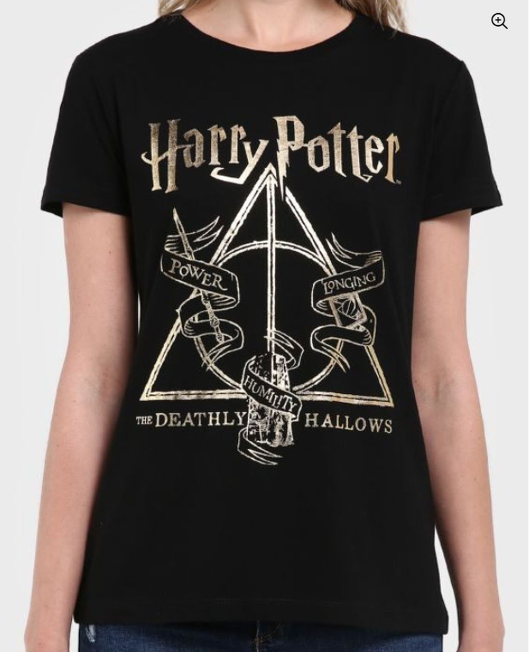 Camiseta Harry Potter Relíquias da Morte