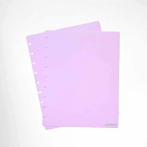 Divisórias lilás pra caderno de disco  médio