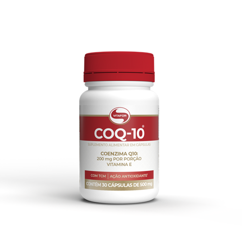 Coenzima Q10 100mg com Vitamina E 30 Cápsulas Vitafor