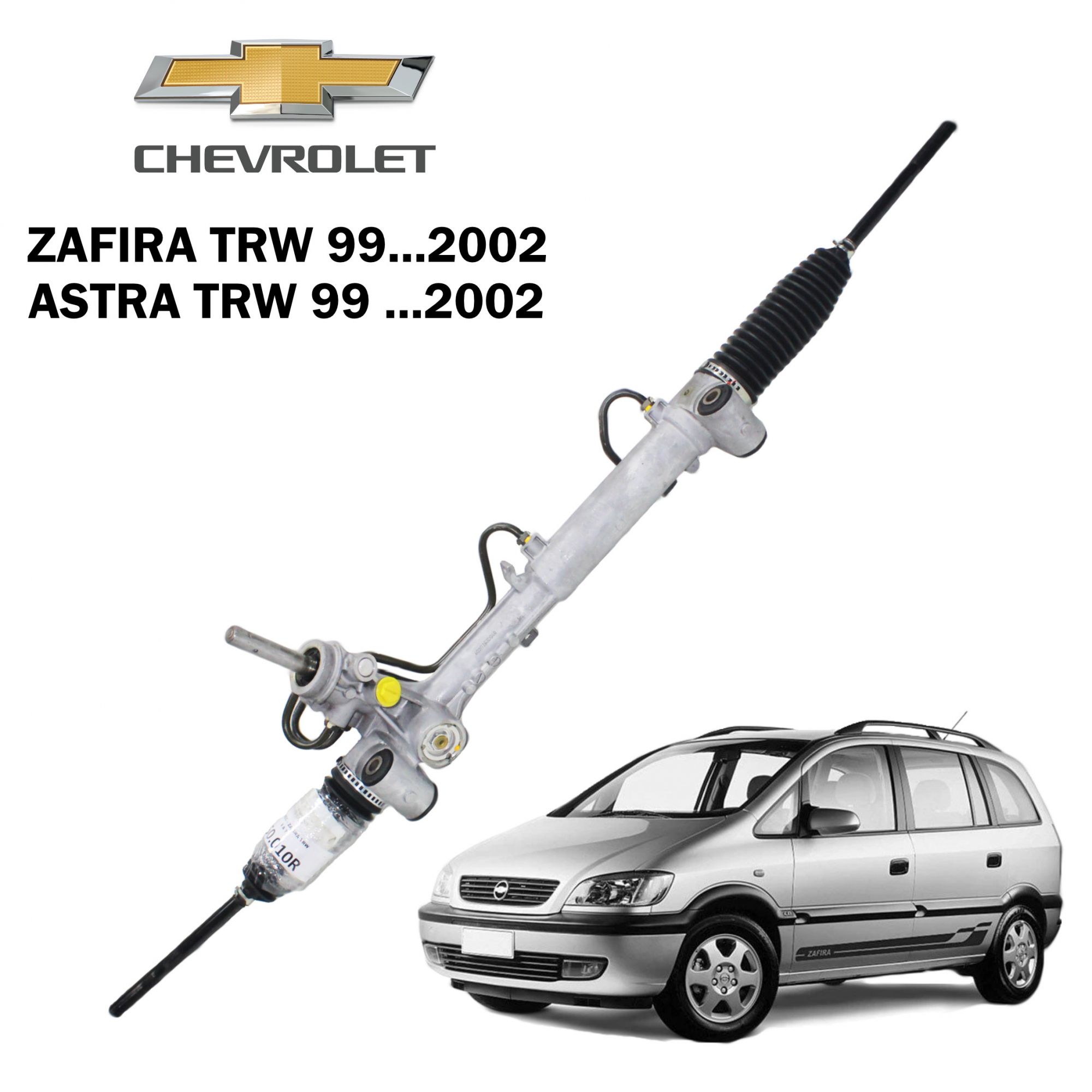 Caixa Direção Hidráulica TRW Zafira 99...02, Astra 99...02