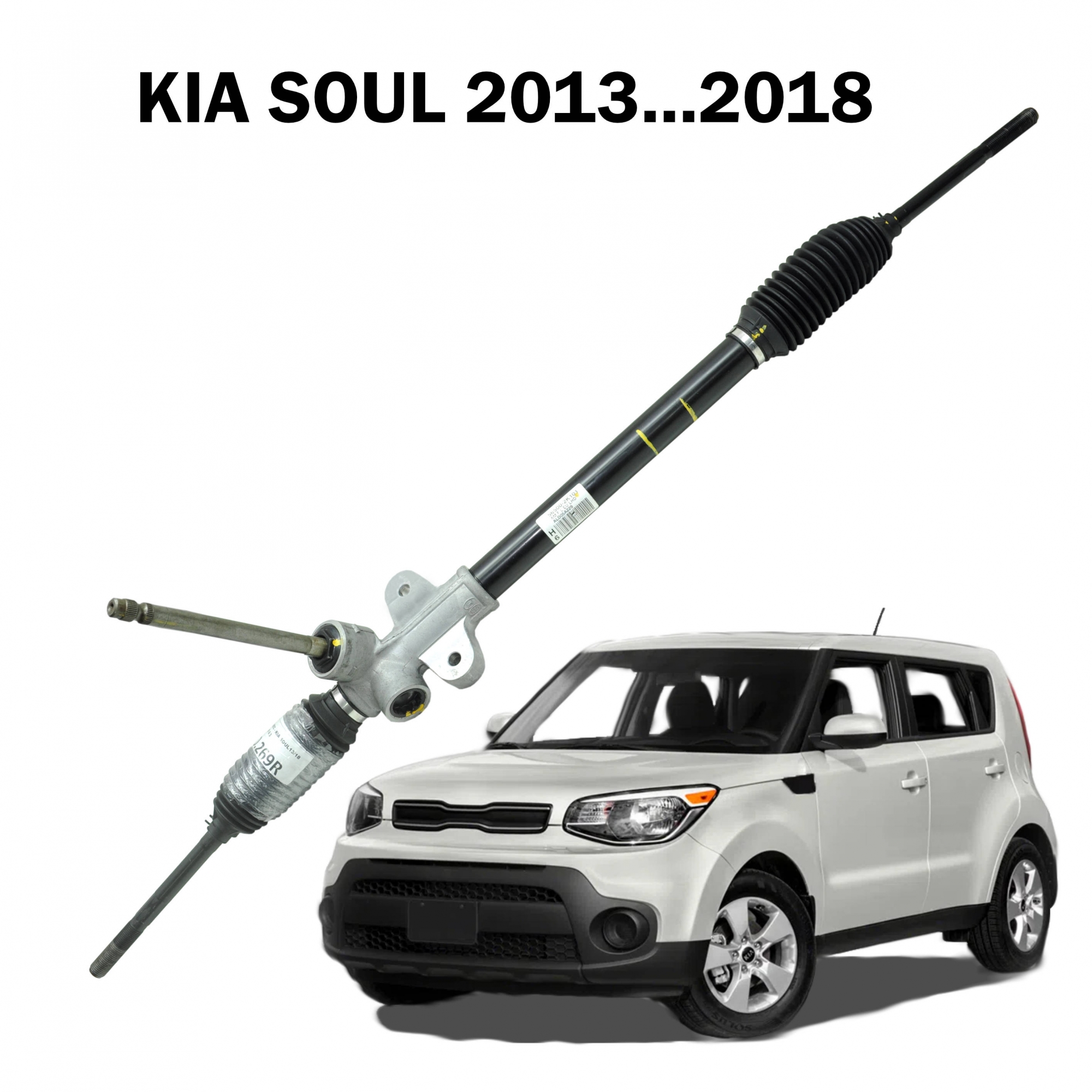 Caixa Direção Mecânica Kia Soul 2013...2018 565002K101 (Sistema Elétrico)