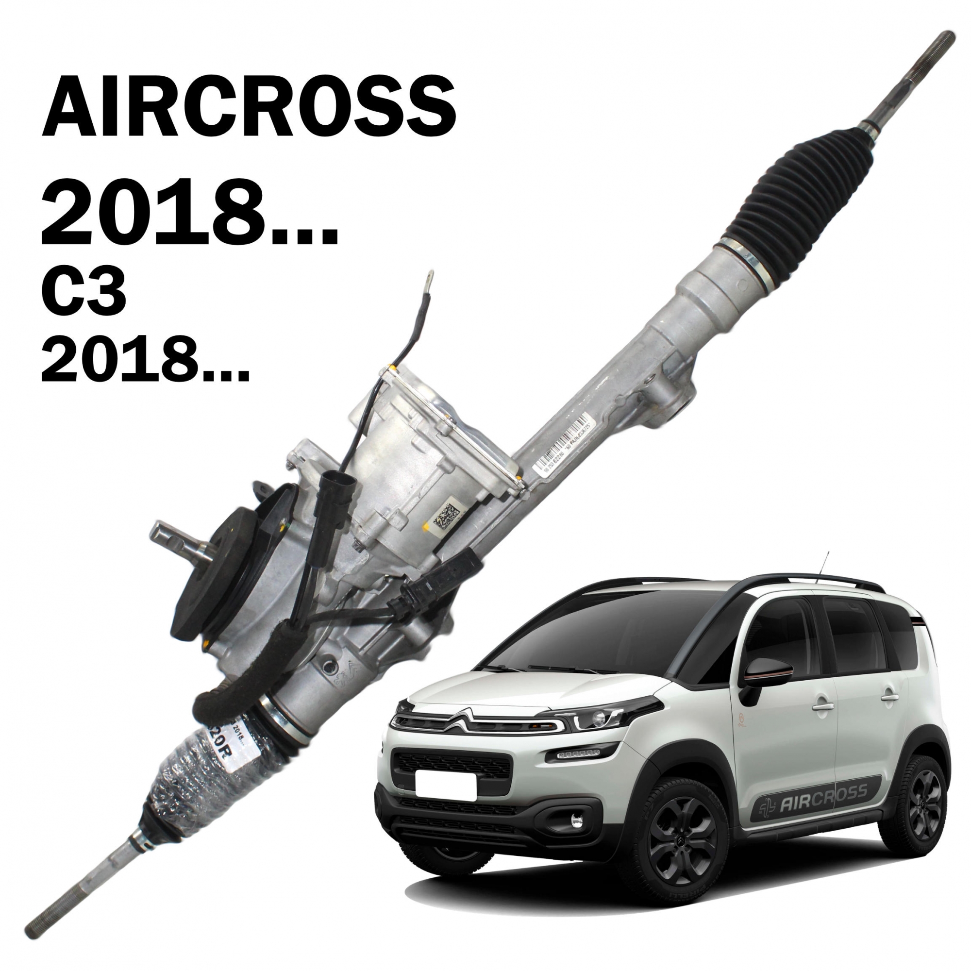 Caixa Direção Elétrica Citroen Aircross 2018..., C3 2018...