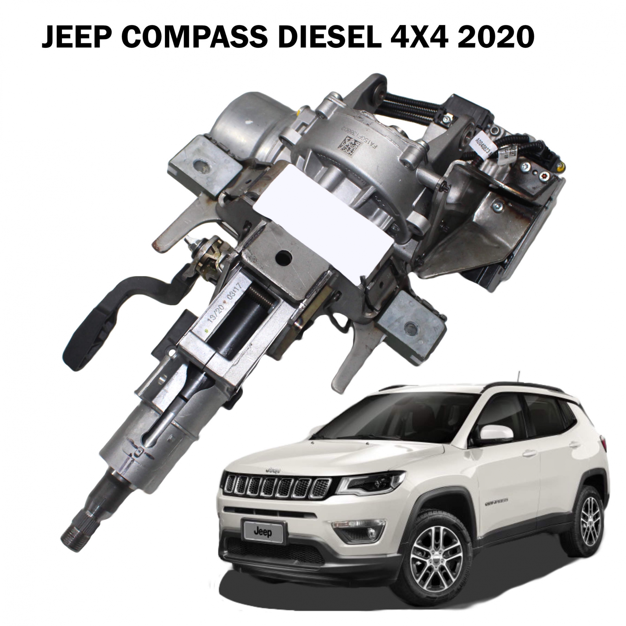 Motor Coluna Direção Elétrica TRW Jeep Compass Diesel 4x4 2020 53415106