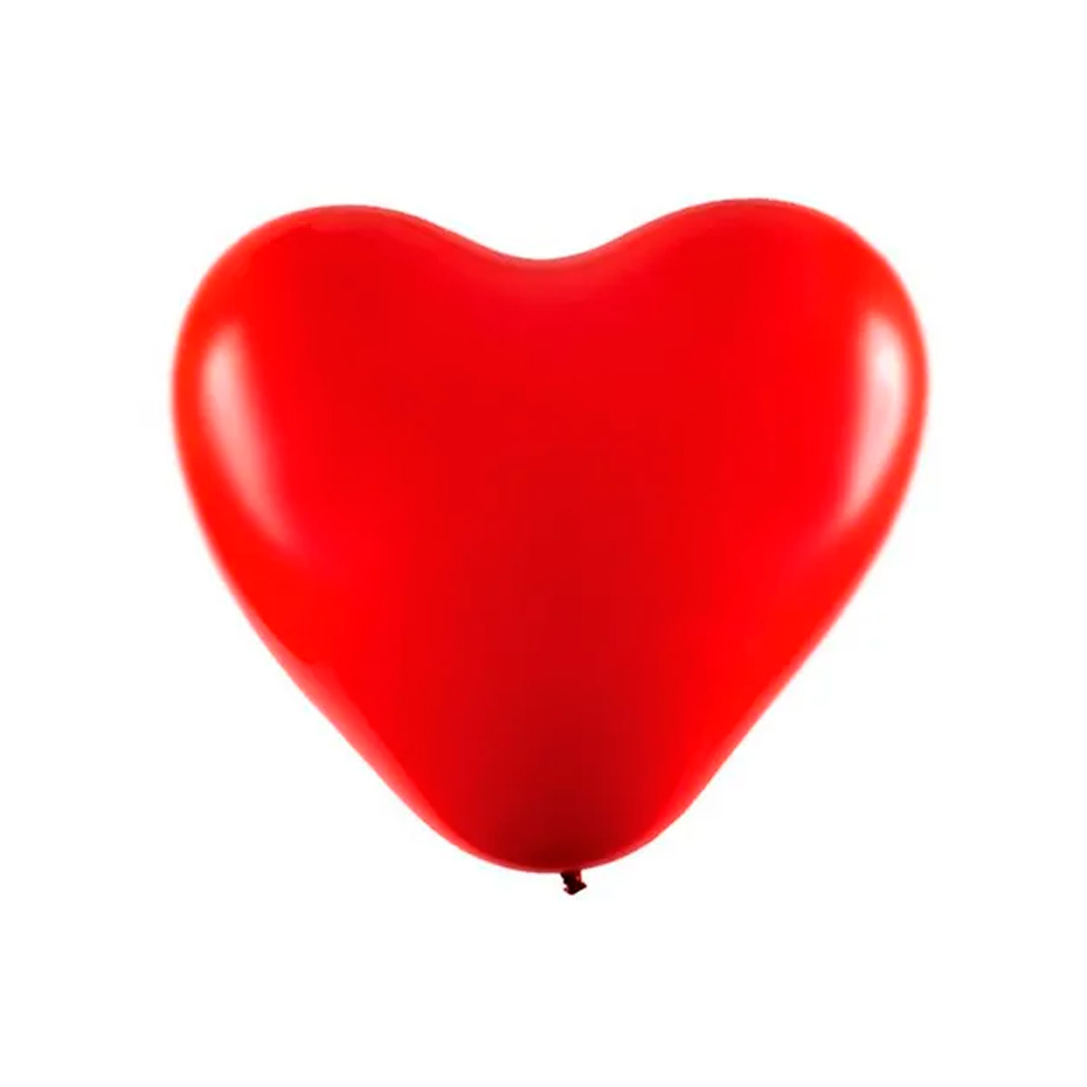 Bexiga Balões Namorados Coração Nº 6 Vermelho - 50 Unid