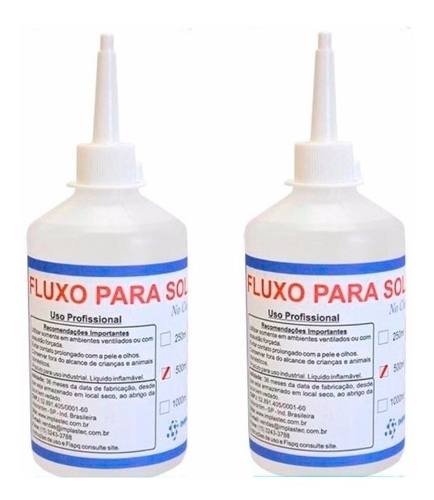 Fluxo De Solda Líquido - No Clean - 500ml - 1/2 Litro