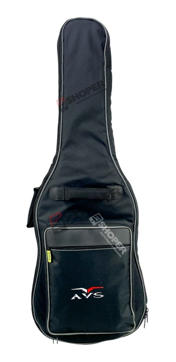 Bag Capa Para Guitarra - Super Luxo Ch200 - Alcochoado Avs