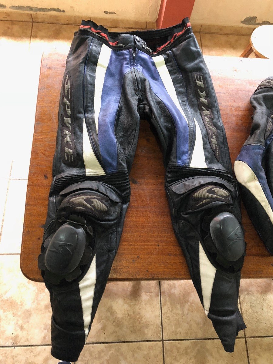 Conjunto Jaqueta E Calça Para Moto Dainese Tamanho 53