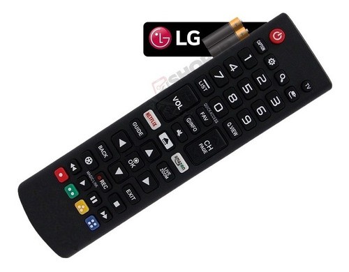 Controle LG Smart Tv Netflix Amazon Sky 8035 Com Pilhas