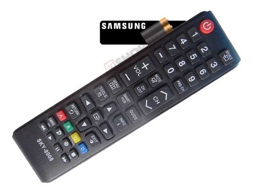 Controle Remoto Tv Samsung Smart Un40j5200ag Sky-8008