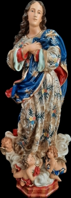 Nossa Senhora da Conceição - 100 cm - Bordada