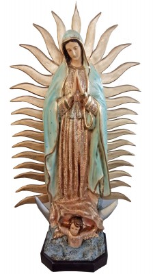 Nossa Senhora de Guadalupe (Envelhecida) - 140 cm