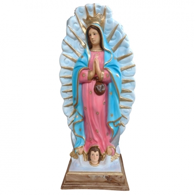 Nossa Senhora de Guadalupe, Resina, 80cm
