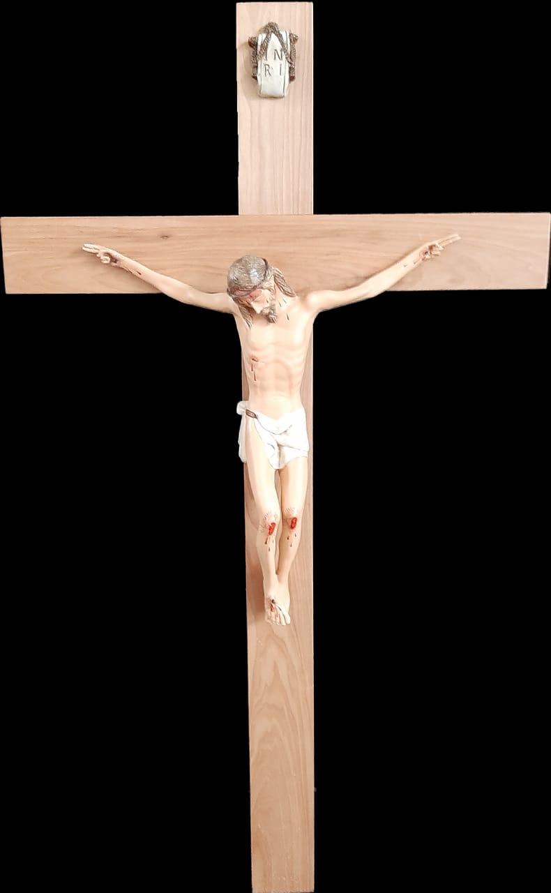 Crucifixo 110 cm - corpo 70 cm - modelo 2