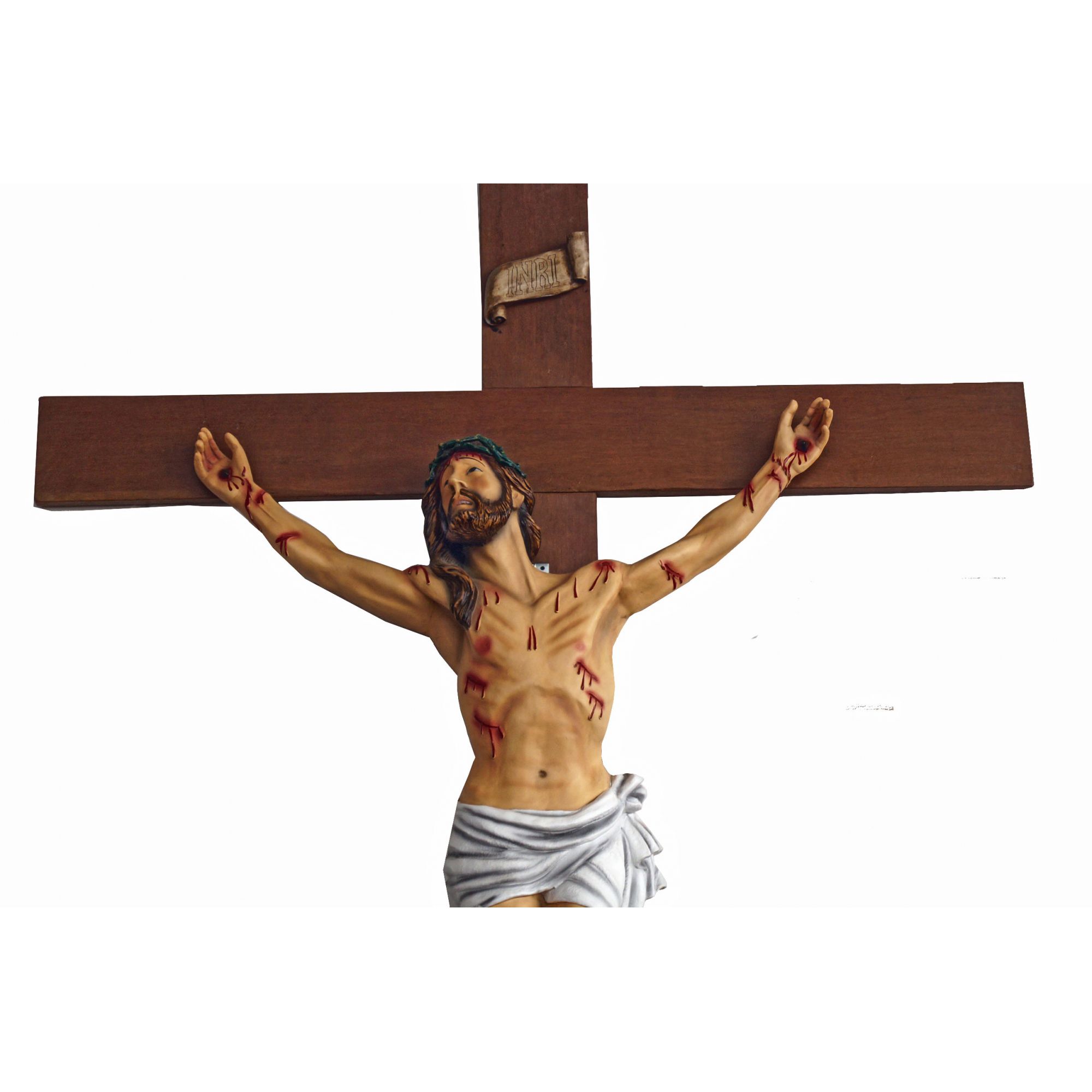 Crucifixo: 250 cm | Corpo: 140 cm (agonia)