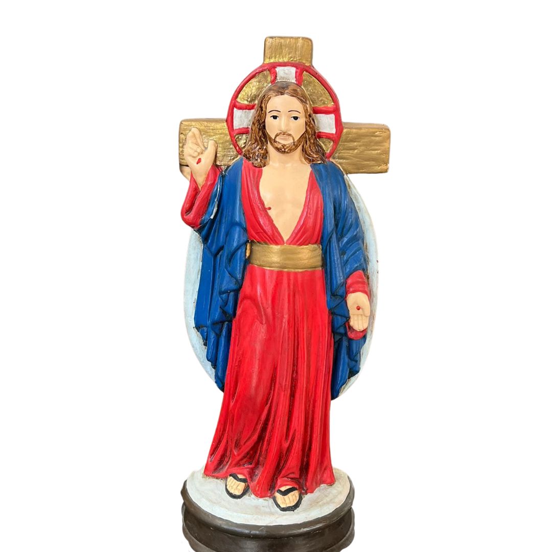 Jesus Santas Chagas, Gesso, 27cm