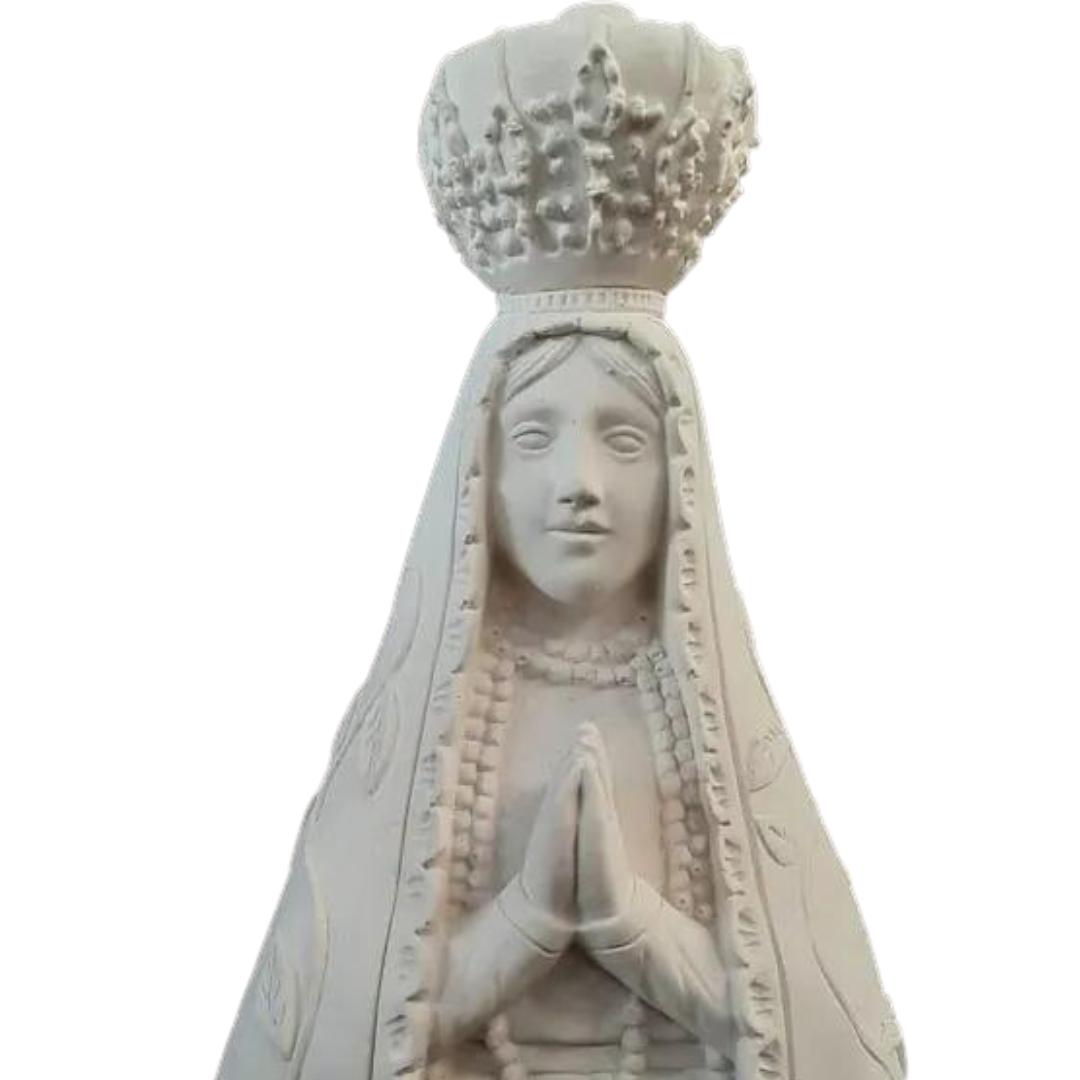 Nossa Senhora Aparecida, Pó de Mármore, 65cm