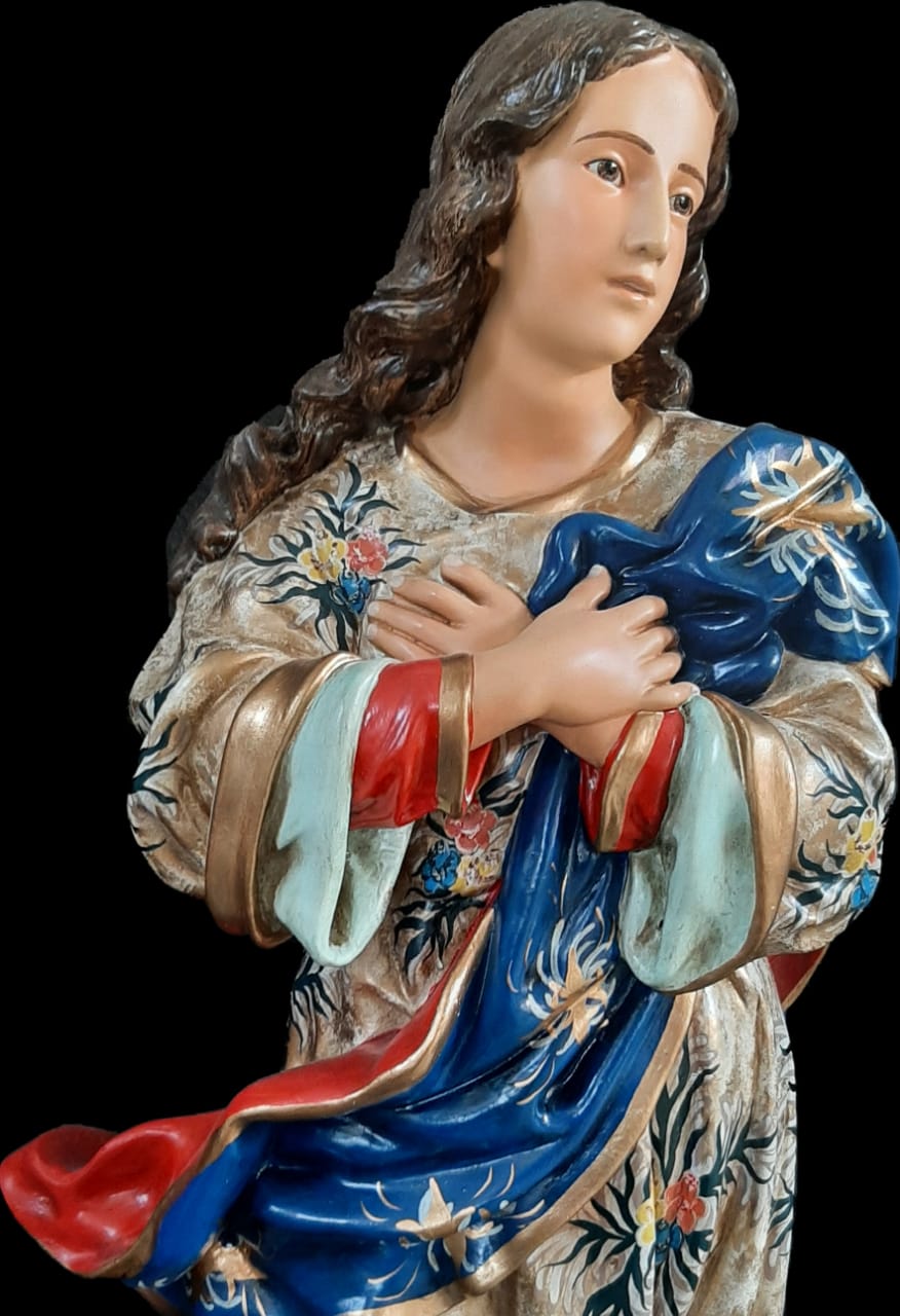 Nossa Senhora da Conceição - 100 cm - Bordada