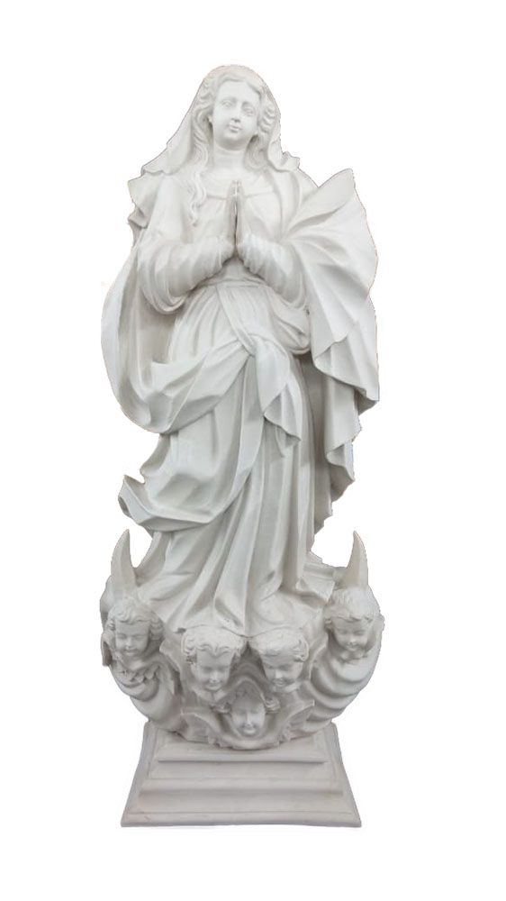 Nossa Senhora da Conceição, Pó de Mármore, 140cm