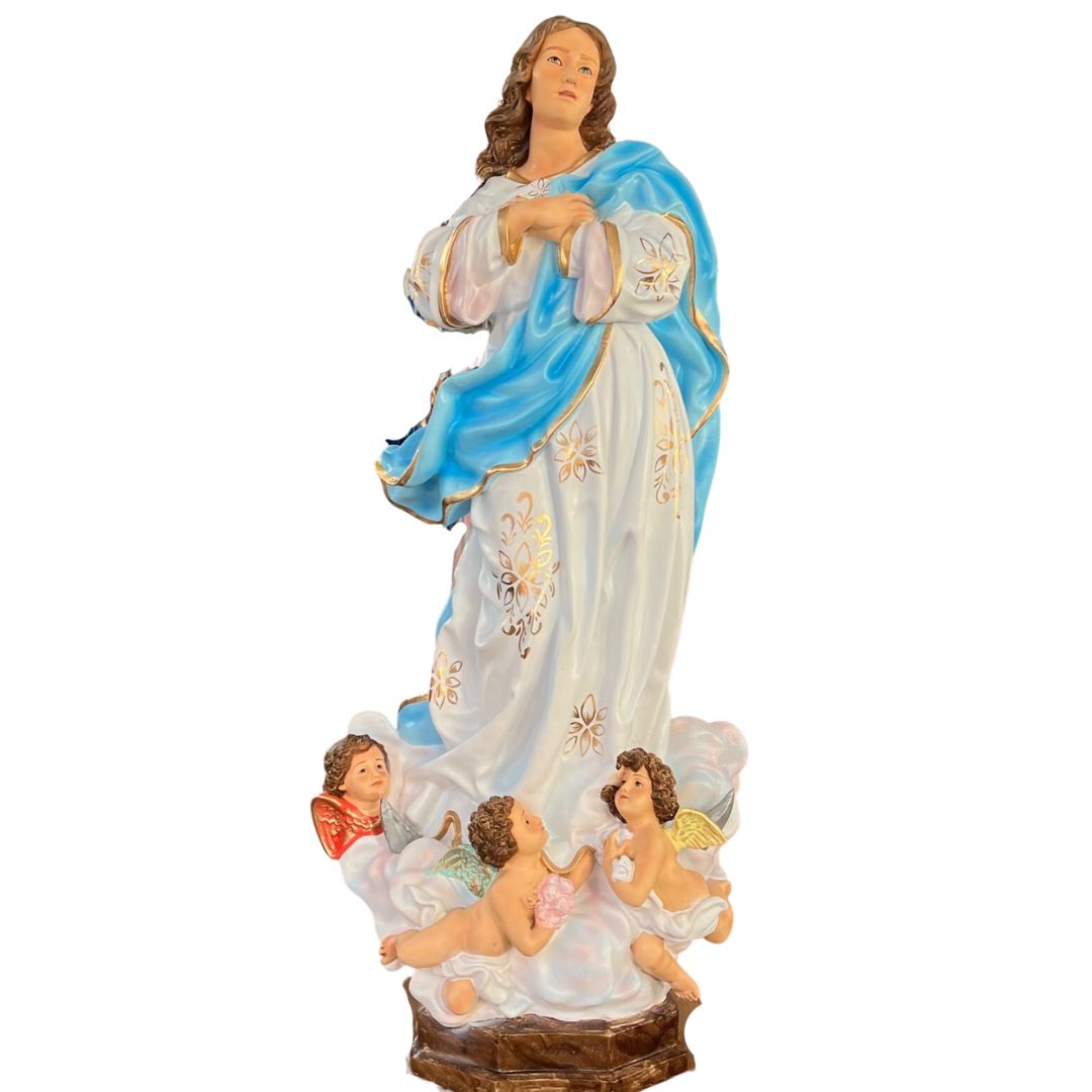 Nossa Senhora da Conceição, Resina, 100cm